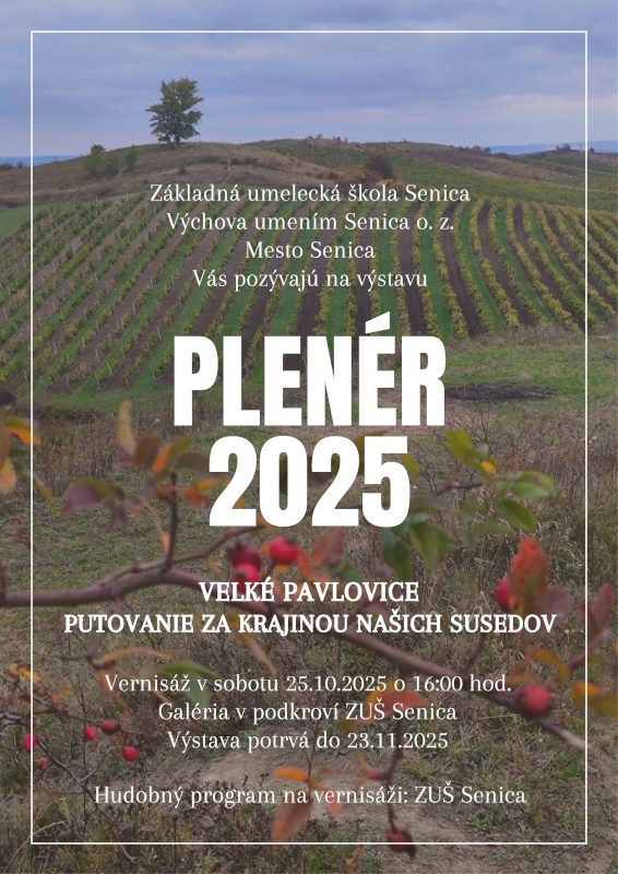 Výstava Plenér 2025